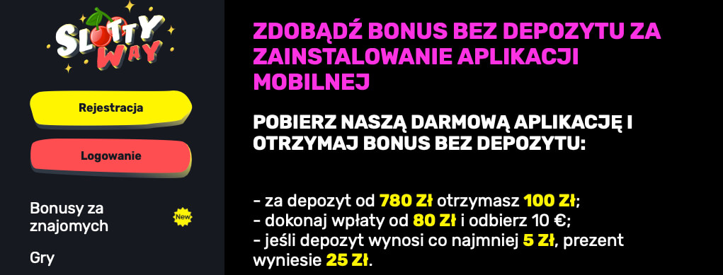 Aplikacja mobilna SlottyWay Casino na 2026 rok
